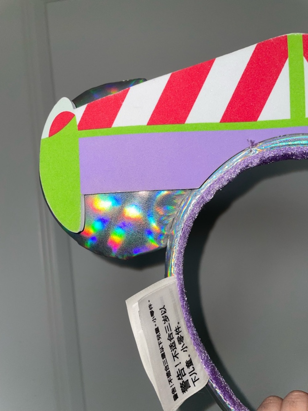 Disney Buzz Lightyear Ears 💚💜❤️ - Picture 4 of 5